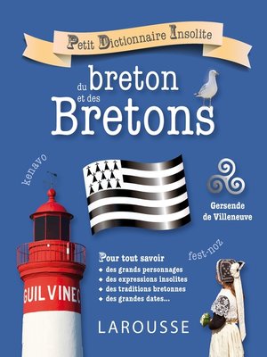 cover image of Petit dictionnaire insolite du breton et des Bretons